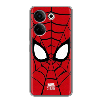 Силиконовый чехол на Tecno Camon 20 с принтом человек паук spiderman Силиконовый чехол на Tecno Camon 20 с принтом человек паук spiderman