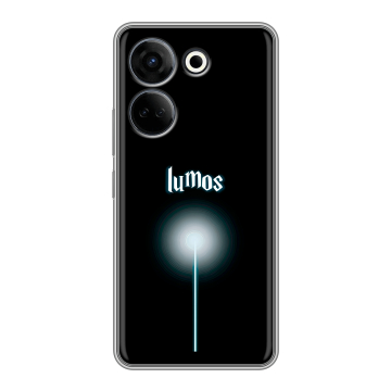 Силиконовый чехол на Tecno Camon 20 с принтом Harry Potter Гарри Поттер