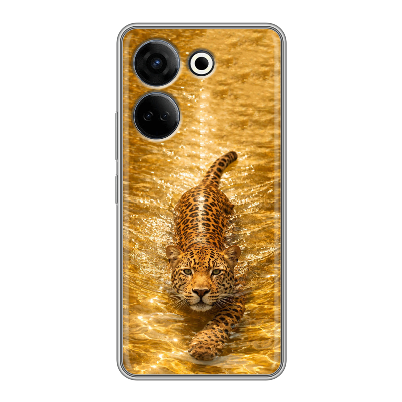 Силиконовый противоударный чехол на Tecno Camon 20 с принтом женский Силиконовый противоударный чехол на Tecno Camon 20 с принтом женский