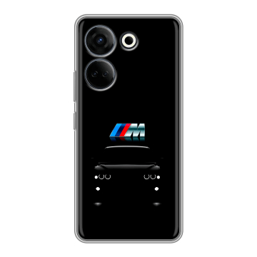 Силиконовый чехол на Tecno Camon 20 Pro 4G с принтом БМВ BMW Силиконовый чехол на Tecno Camon 20 Pro 4G с принтом БМВ BMW