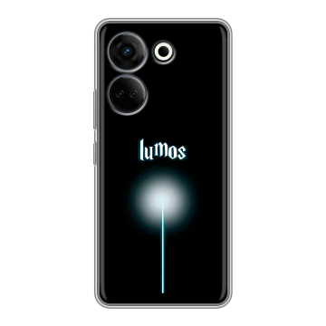 Силиконовый чехол на Tecno Camon 20 Pro 4G с принтом Harry Potter Гарри Поттер