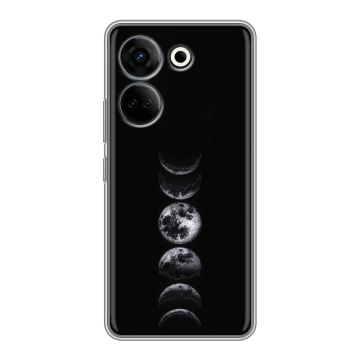 Силиконовый чехол на Tecno Camon 20 Pro 4G с принтом женский Силиконовый чехол на Tecno Camon 20 Pro 4G с принтом женский