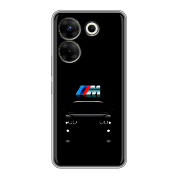 Силиконовый чехол на Tecno Camon 20 Pro 5G с принтом БМВ BMW