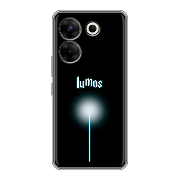 Силиконовый чехол на Tecno Camon 20 Pro 5G с принтом Harry Potter Гарри Поттер