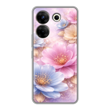 Силиконовый чехол на Tecno Camon 20 Pro 5G с принтом женский Силиконовый чехол на Tecno Camon 20 Pro 5G с принтом женский