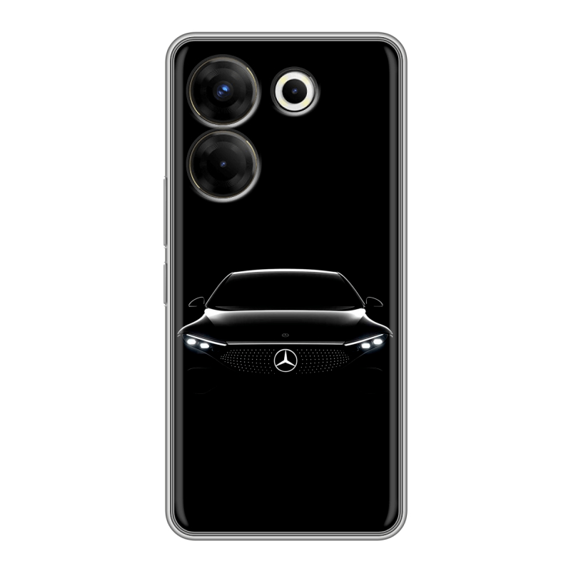 Силиконовый чехол на Tecno Camon 20 Pro 5G с принтом Mercedes Мерседес Силиконовый чехол на Tecno Camon 20 Pro 5G с принтом Mercedes Мерседес