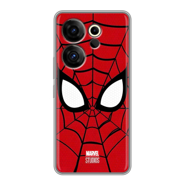 Силиконовый чехол на Tecno Camon 20 Premier с принтом человек паук spiderman Силиконовый чехол на Tecno Camon 20 Premier с принтом человек паук spiderman