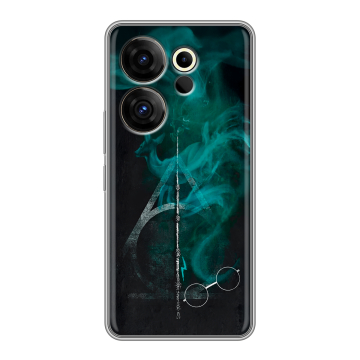 Силиконовый чехол на Tecno Camon 20 Premier с принтом Гарри Поттер Harry Potter