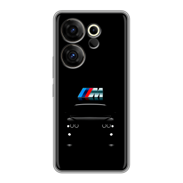 Силиконовый чехол на Tecno Camon 20 Premier с принтом БМВ BMW Силиконовый чехол на Tecno Camon 20 Premier с принтом БМВ BMW