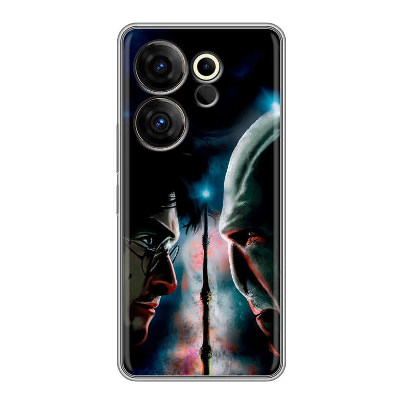 Силиконовый чехол на Tecno Camon 20 Premier с принтом Гарри Поттер Harry Potter Силиконовый чехол на Tecno Camon 20 Premier с принтом Гарри Поттер Harry Potter