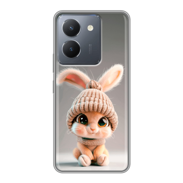 Силиконовый чехол на Vivo Y36 с принтом Кролик