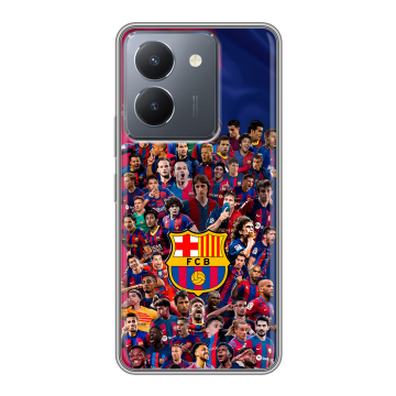 Силиконовый чехол на Vivo Y36 с принтом Барселона Barcelona Силиконовый чехол на Vivo Y36 с принтом Барселона Barcelona