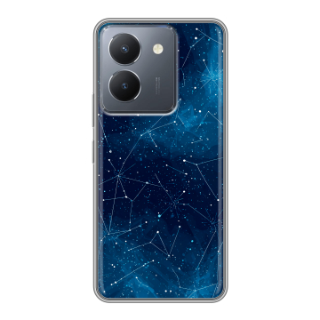 Силиконовый чехол на Vivo Y36 с принтом Космос звезды Силиконовый чехол на Vivo Y36 с принтом Космос звезды