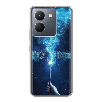 Силиконовый чехол на Vivo Y36 с принтом Harry Potter Гарри Поттер