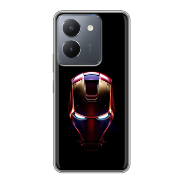 Силиконовый чехол на Vivo Y36 с принтом IronMan Железный человек