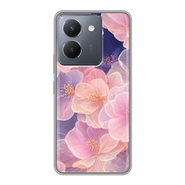 Силиконовый чехол на Vivo Y36 с принтом женский Силиконовый чехол на Vivo Y36 с принтом женский