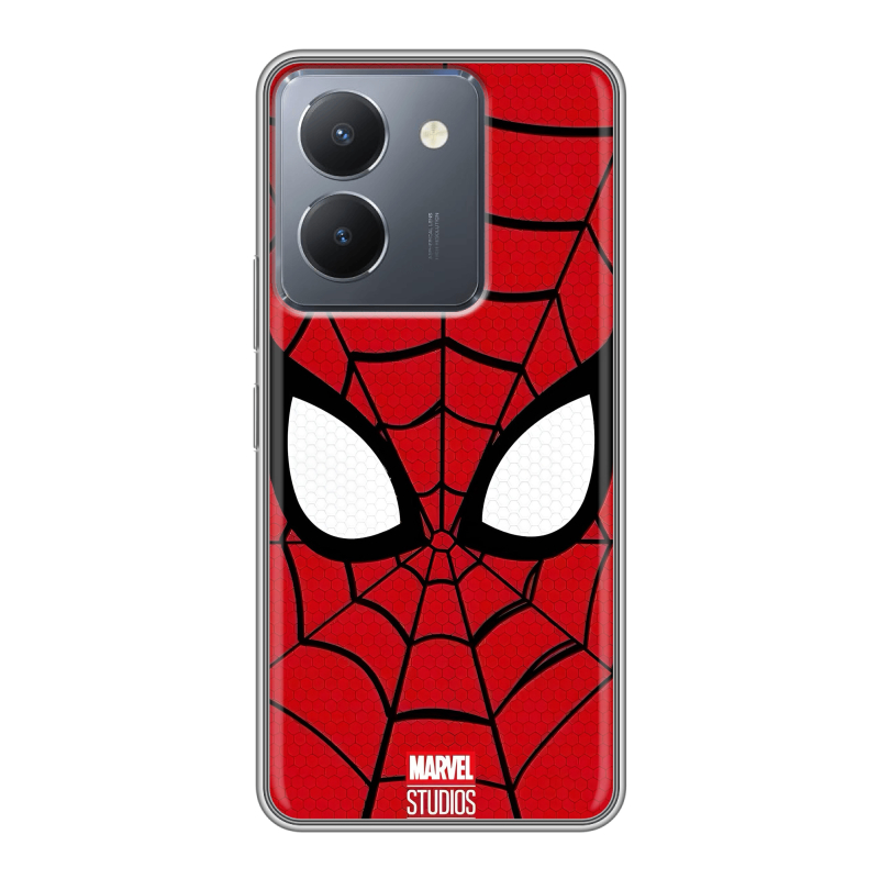 Силиконовый чехол на Vivo Y36 с принтом человек паук spiderman Силиконовый чехол на Vivo Y36 с принтом человек паук spiderman