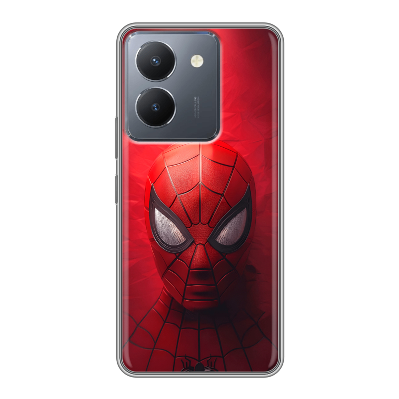 Силиконовый чехол на Vivo Y36 с принтом Spiderman Человек паук Силиконовый чехол на Vivo Y36 с принтом Spiderman Человек паук