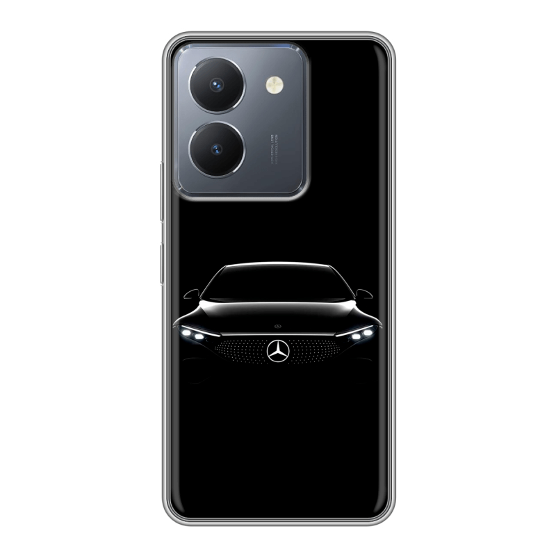 Силиконовый чехол на Vivo Y36 с принтом Mercedes Мерседес Силиконовый чехол на Vivo Y36 с принтом Mercedes Мерседес