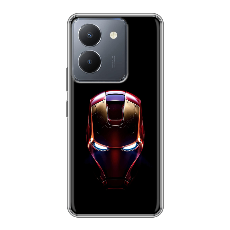 Силиконовый чехол на Vivo Y36 с принтом IronMan Железный человек Силиконовый чехол на Vivo Y36 с принтом IronMan Железный человек