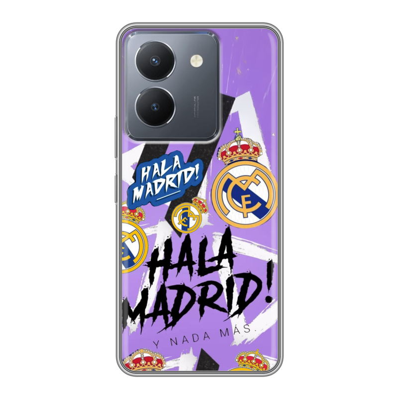 Силиконовый чехол на Vivo Y36 с принтом Real Madrid Реал Мадрид Силиконовый чехол на Vivo Y36 с принтом Real Madrid Реал Мадрид