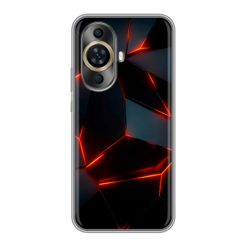 Силиконовый чехол на Huawei Nova 11 с принтом Яркие абстракции Силиконовый чехол на Huawei Nova 11 с принтом Яркие абстракции