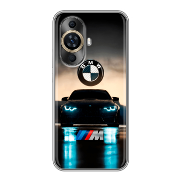 Силиконовый чехол на Huawei Nova 11 с принтом БМВ BMW