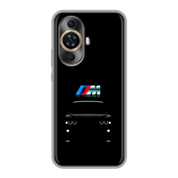 Силиконовый чехол на Huawei Nova 11 с принтом БМВ BMW