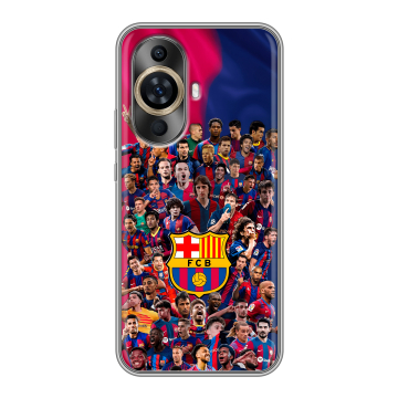 Силиконовый чехол на Huawei Nova 11 с принтом Барселона Barcelona Силиконовый чехол на Huawei Nova 11 с принтом Барселона Barcelona