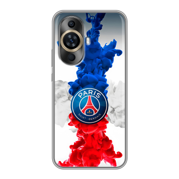 Силиконовый чехол на Huawei Nova 11 с принтом PSG ПСЖ