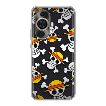 Силиконовый чехол на Huawei Nova 11 с принтом One Piece Ван Пис