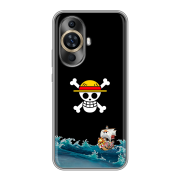 Силиконовый чехол на Huawei Nova 11 с принтом One Piece Ван Пис