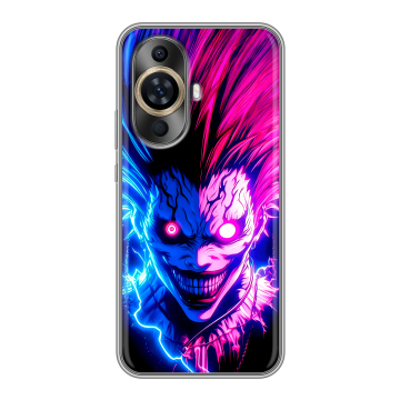 Силиконовый чехол на Huawei Nova 11 с принтом Death note Тетрадь смерти