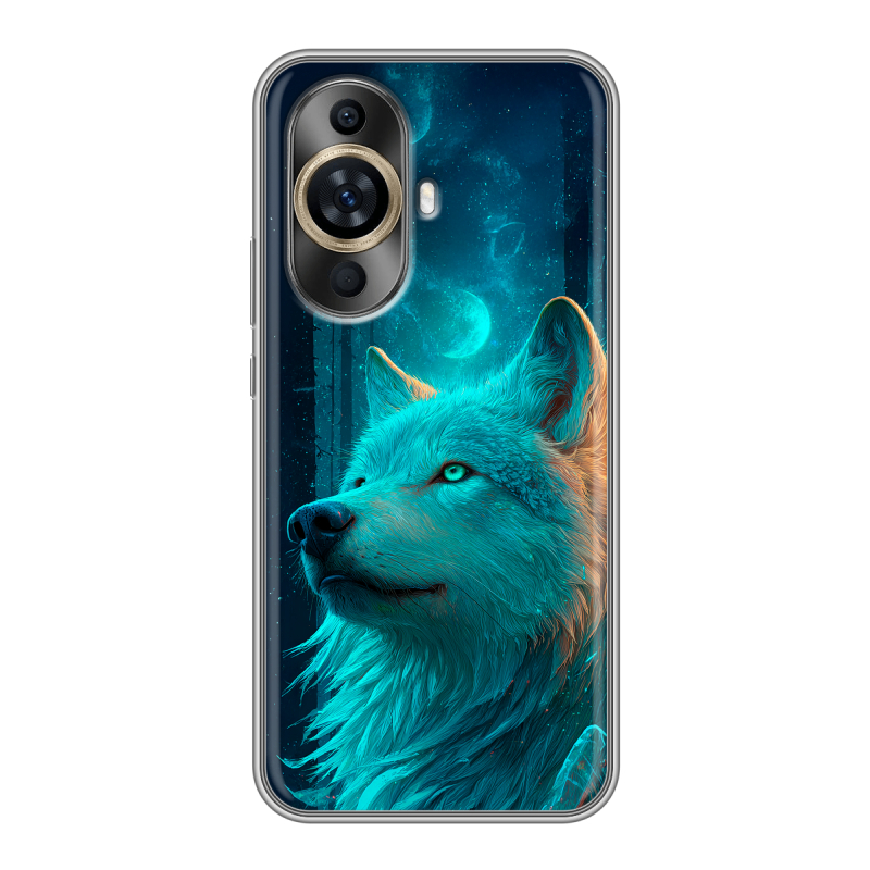 Силиконовый чехол на Huawei Nova 11 с принтом бабочки саккура Силиконовый чехол на Huawei Nova 11 с принтом бабочки саккура