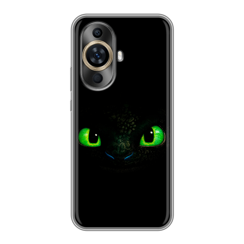 Силиконовый чехол на Huawei Nova 11 с принтом Как приручить дракона Силиконовый чехол на Huawei Nova 11 с принтом Как приручить дракона