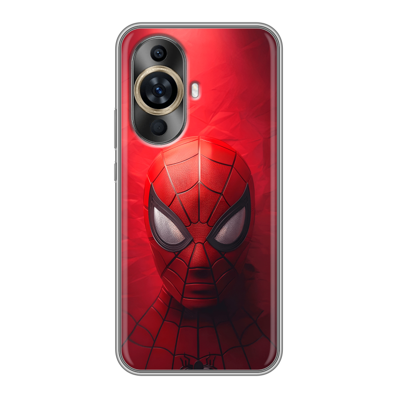 Силиконовый чехол на Huawei Nova 11 с принтом Spiderman Человек паук Силиконовый чехол на Huawei Nova 11 с принтом Spiderman Человек паук