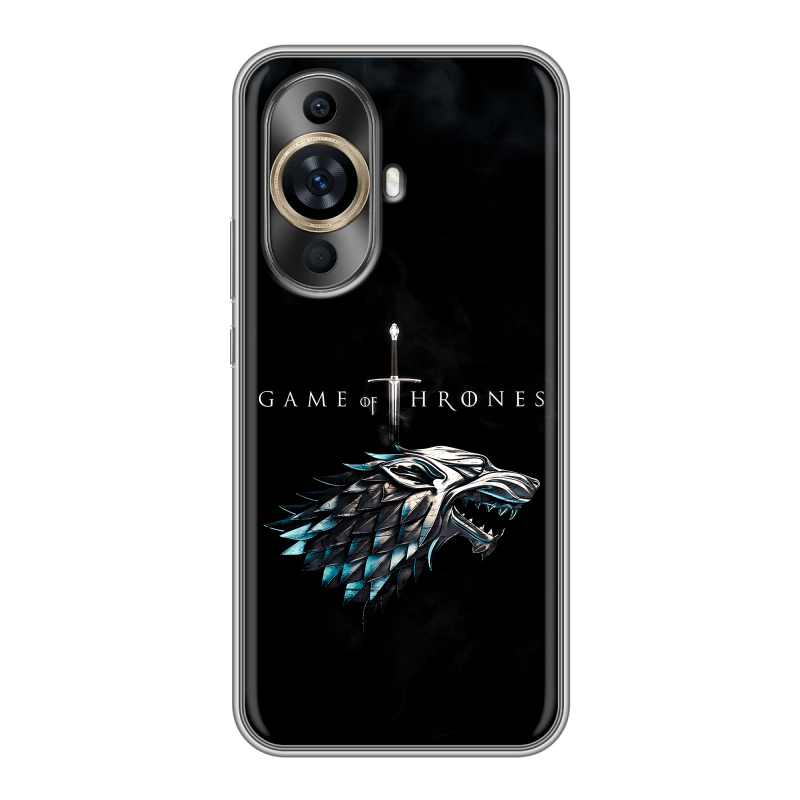 Силиконовый чехол на Huawei Nova 11 с принтом Игра Престолов Game Thrones Силиконовый чехол на Huawei Nova 11 с принтом Игра Престолов Game Thrones