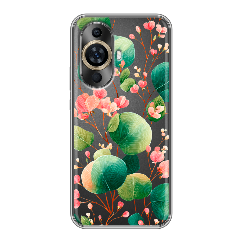 Силиконовый чехол на Huawei Nova 11 с принтом женский Силиконовый чехол на Huawei Nova 11 с принтом женский