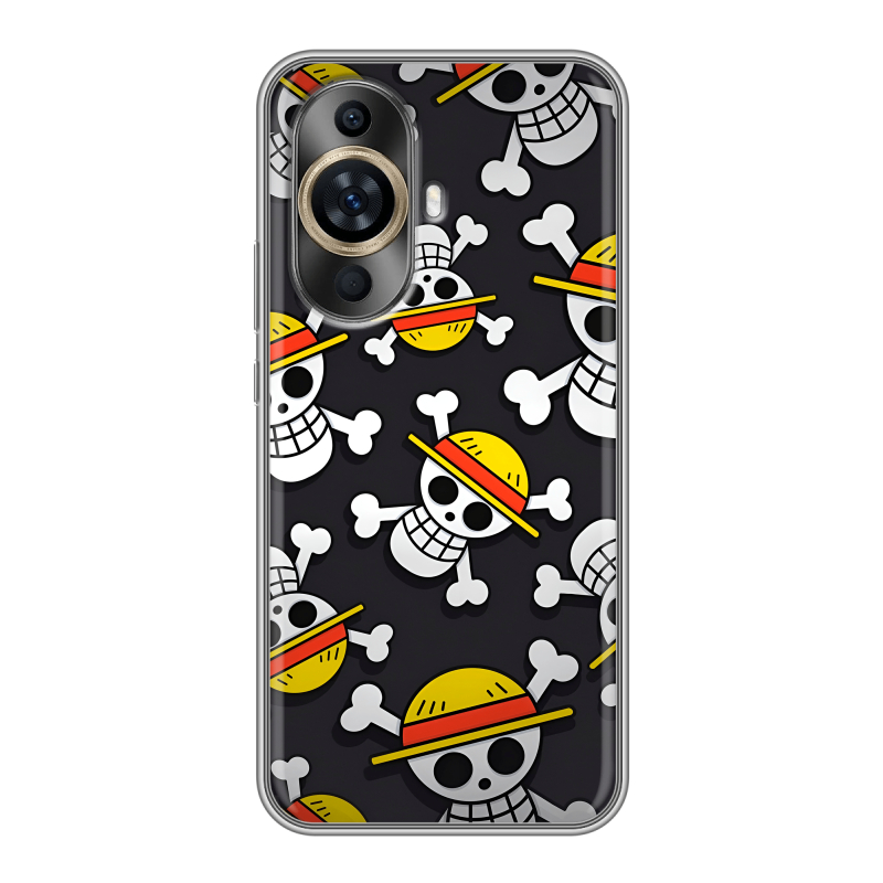 Силиконовый чехол на Huawei Nova 11 с принтом One Piece Ван Пис Силиконовый чехол на Huawei Nova 11 с принтом One Piece Ван Пис