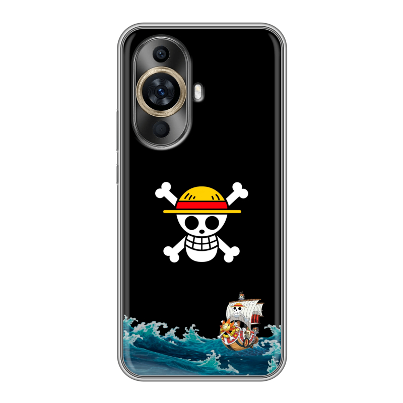 Силиконовый чехол на Huawei Nova 11 с принтом One Piece Ван Пис Силиконовый чехол на Huawei Nova 11 с принтом One Piece Ван Пис