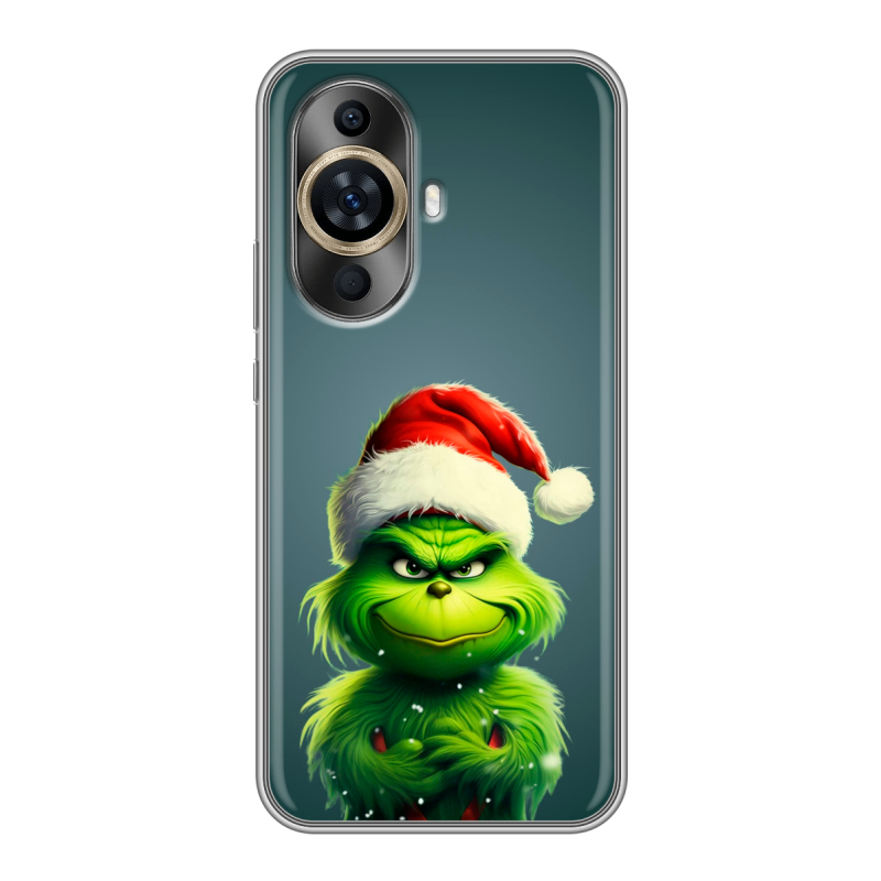 Силиконовый чехол на Huawei Nova 11 с принтом Новый год Силиконовый чехол на Huawei Nova 11 с принтом Новый год