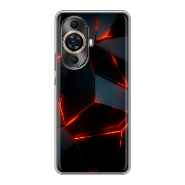 Силиконовый чехол на Huawei Nova 11 Pro с принтом Яркие абстракции Силиконовый чехол на Huawei Nova 11 Pro с принтом Яркие абстракции
