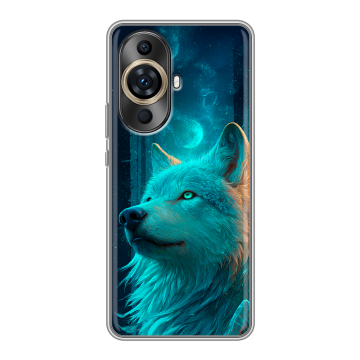 Силиконовый чехол на Huawei Nova 11 Pro с принтом бабочки саккура Силиконовый чехол на Huawei Nova 11 Pro с принтом бабочки саккура