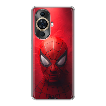 Силиконовый чехол на Huawei Nova 11 Pro с принтом Spiderman Человек паук