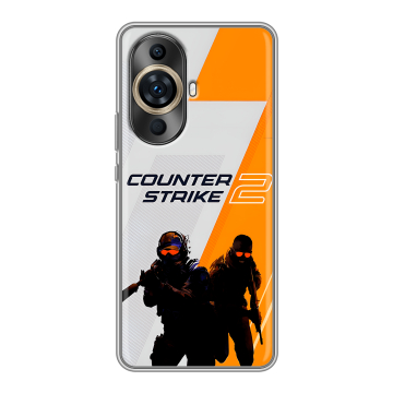 Силиконовый чехол на Huawei Nova 11 Pro с принтом Counter Strike Силиконовый чехол на Huawei Nova 11 Pro с принтом Counter Strike