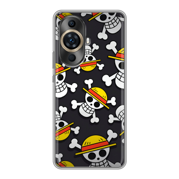 Силиконовый чехол на Huawei Nova 11 Pro с принтом One Piece Ван Пис