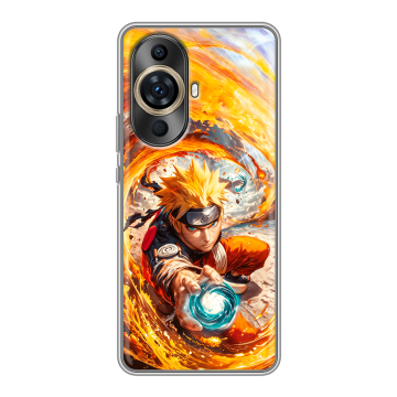 Силиконовый чехол на Huawei Nova 11 Pro с принтом Аниме Наруто Naruto Силиконовый чехол на Huawei Nova 11 Pro с принтом Аниме Наруто Naruto