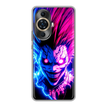 Силиконовый чехол на Huawei Nova 11 Pro с принтом Death note Тетрадь смерти