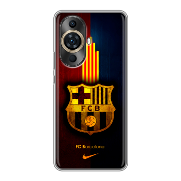 Силиконовый чехол на Huawei Nova 11 Ultra с принтом Барселона Barcelona
