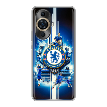 Силиконовый чехол на Huawei Nova 11 Ultra с принтом Chelsea Челси
